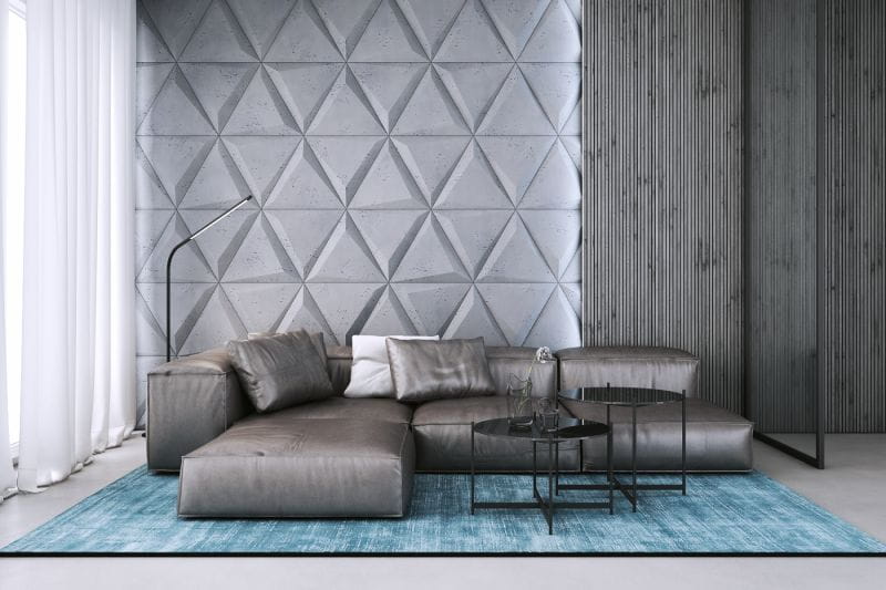 Panel-scienny-3D-Triangle-PB36-Beton
