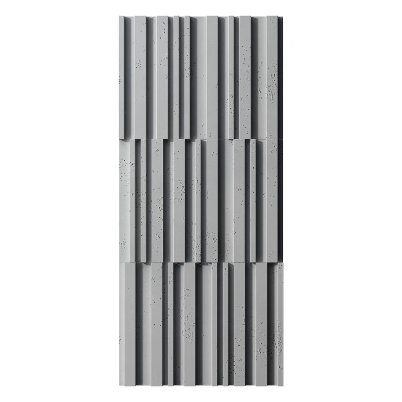Panel-scienny-3D-Lamel-5-PB42-Beton