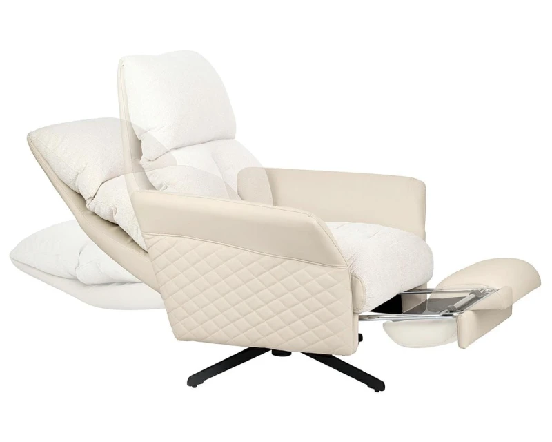 Fotel obrotowy RELAX beżowy 3