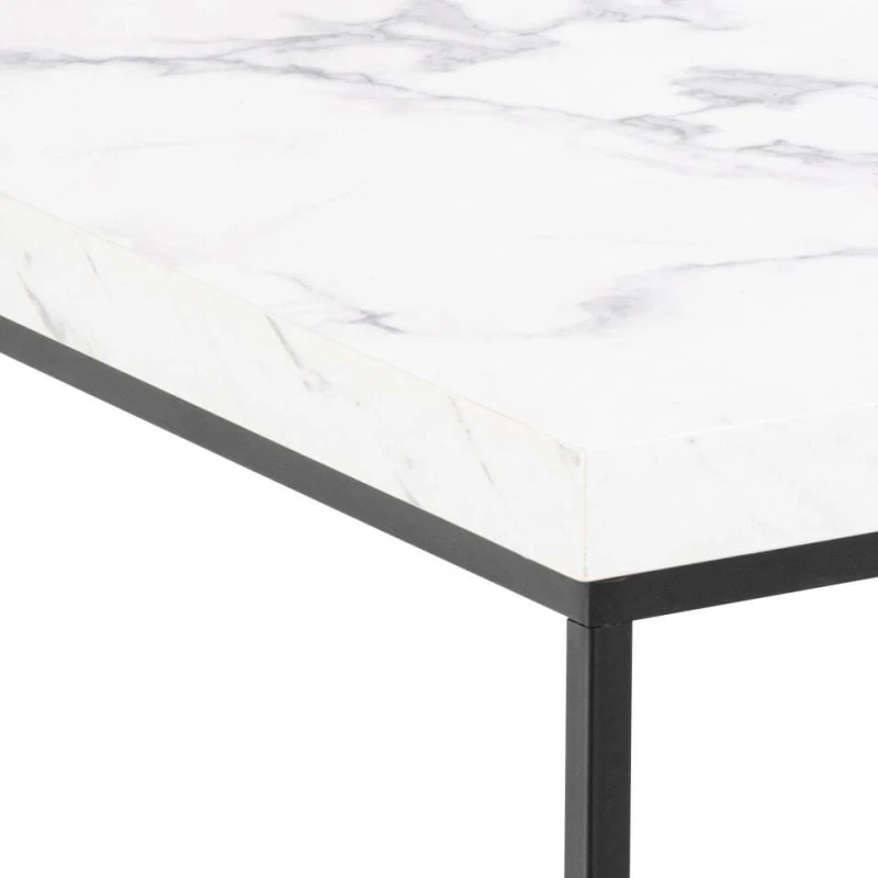 Stolik Barossa 60x60cm biały marmur 1