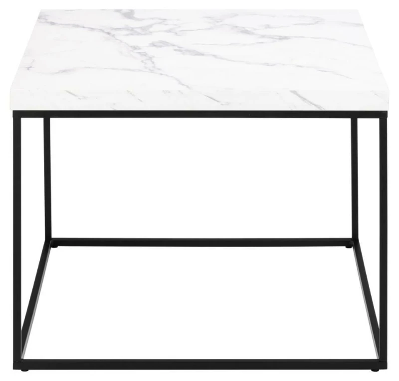 Stolik Barossa 60x60cm biały marmur 4