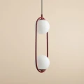 Lampa Wisząca Riva 2 Red Wine 5