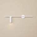 Kinkiet Trevo All White (lewy) 2