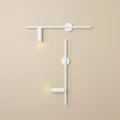 Kinkiet Trevo All White (lewy) 5