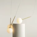 Lampa Wisząca Bosso 3 Brass 4