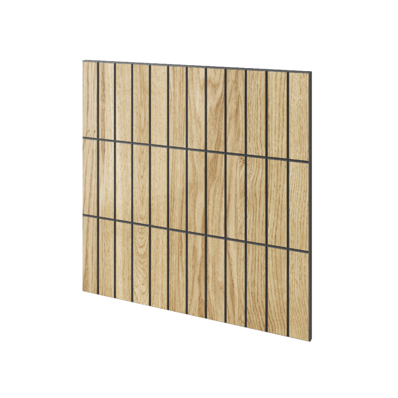 Panel frezowany fornir dębowy 60x60 - Barcelona L3D.png
