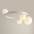 Lampa Wisząca Garda 4 Ring White 5