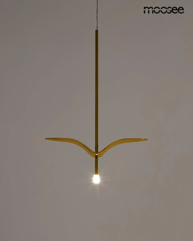 MOOSEE lampa wisząca GAVI A złota 2