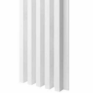 Lamele 3x4cm BIAŁE na białej płycie L3D