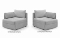 Fotel Sofa 1-os. rozkładana Uno Mp Nidzica 95x115 cm 6