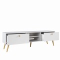 Szafka RTV Meli Biała 170 cm 2
