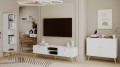 Szafka RTV Meli Biała 170 cm 4