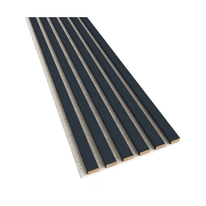 Lamele na beżowym filcu Antracyt 30x2,4x275 cm LEO