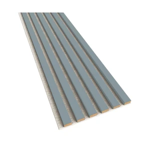 Lamele na beżowym filcu Szarość Scandi 30x2,4x275 cm LEO
