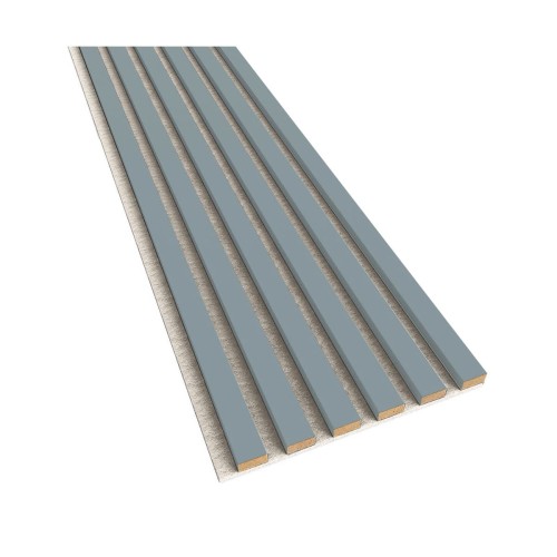 Lamele na beżowym filcu Szarość Scandi 30x2,4x275 cm LEO