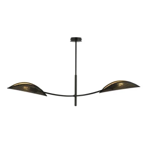 Lampa wisząca Lotus 2 Black/Gold