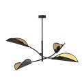 Lampa wisząca Lotus 4 Black/Gold 5