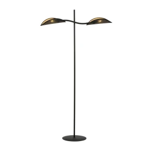 Lampa stojąca Lotus LP2 Black/Gold