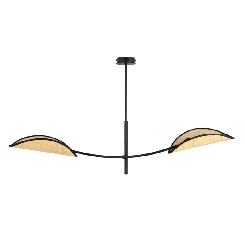 LOTUS 2 BLACK/RATTAN 2