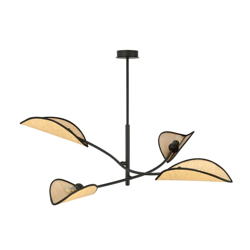 LOTUS 4 BLACK/RATTAN 4