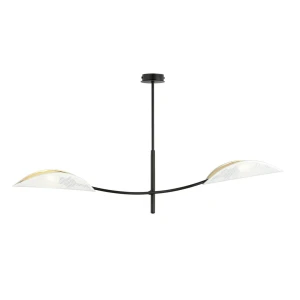 Lampa wisząca Lotus 2 White/Gold