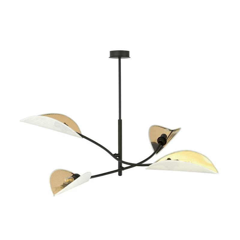 LOTUS 4 WHITE/GOLD 1