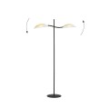 Lampa stojąca Lotus LP2 White/Gold 3