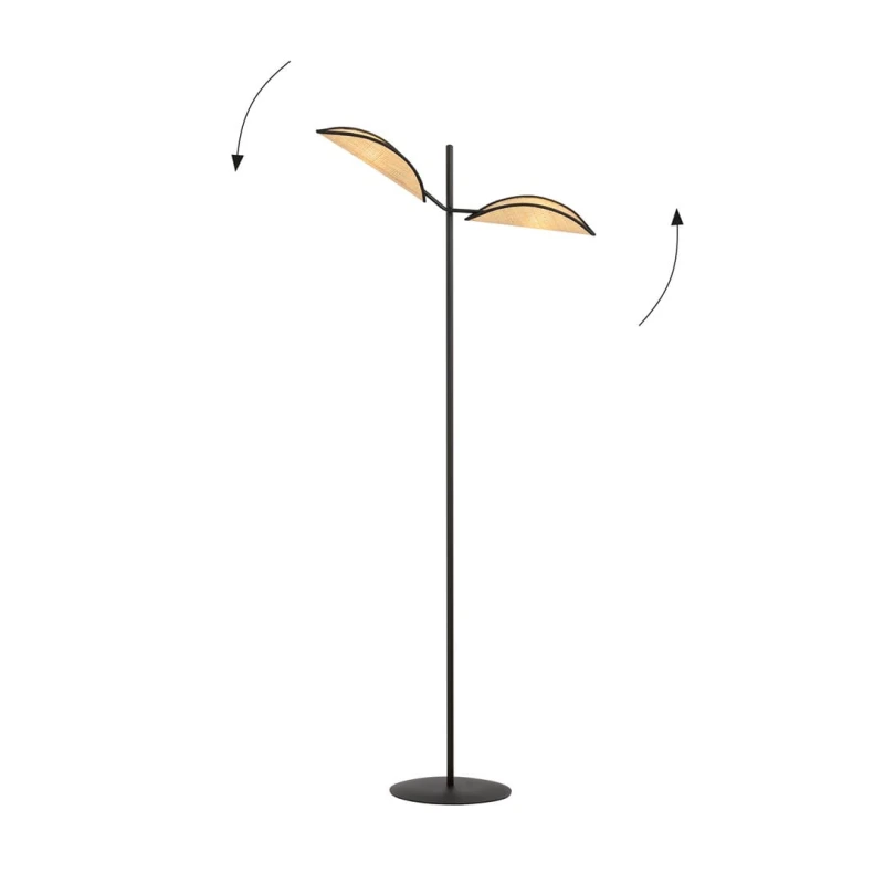 VENE LP2 BLACK/RATTAN 2