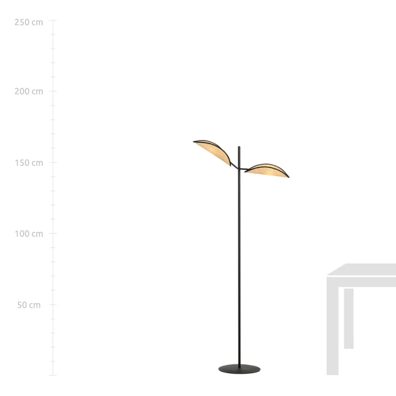 VENE LP2 BLACK/RATTAN 4