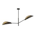Lampa sufitowa Vene 2 Black/Gold 2