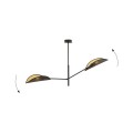 Lampa sufitowa Vene 2 Black/Gold 3