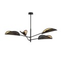 Lampa sufitowa Vene 4 Black/Gold 2