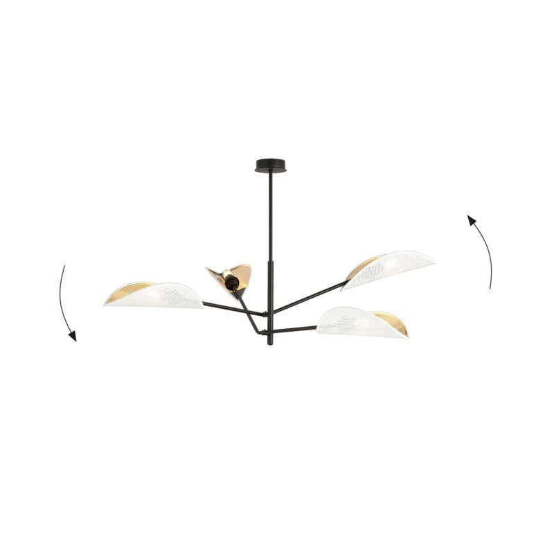 VENE 4 WHITE/GOLD 2