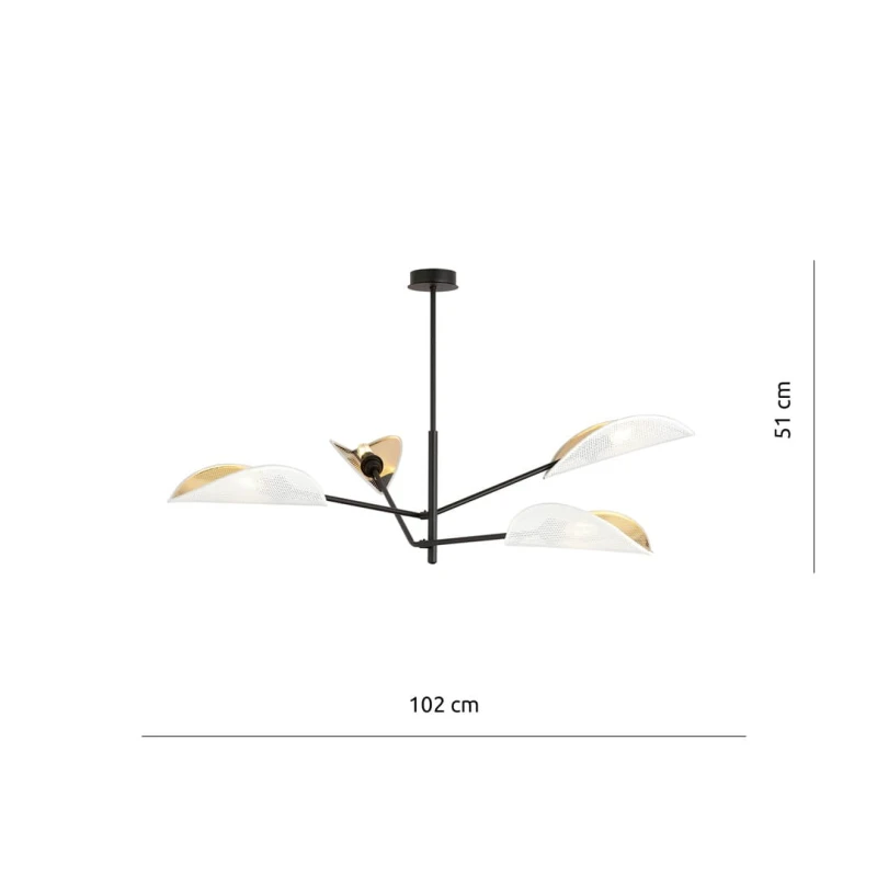 VENE 4 WHITE/GOLD 6