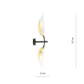 Kinkiet Vene K2 White/Gold 3