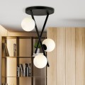 Lampa sufitowa River 3 Opal 3