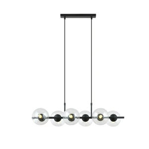 Lampa wisząca Rory 6 Transparent