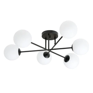 Lampa sufitowa Roma 6 BL Opal