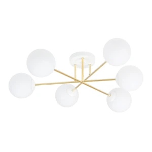 Lampa sufitowa Magnum 6 WH OPAL