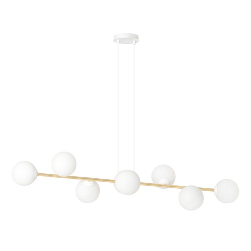 Lampa wisząca Gravity 8  WH Gold