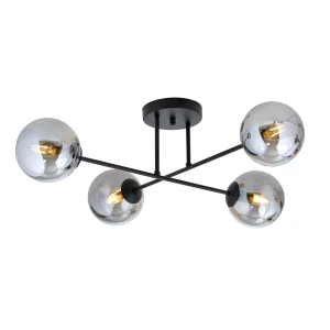 Lampa sufitowa Roma 4 BL Grafit