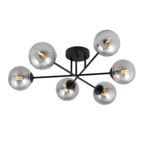 Lampa sufitowa Roma 6 BL Grafit