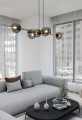 Lampa wisząca Gravity 6 BL Grafit 6