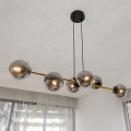 Lampa wisząca Gravity 6 BL Grafit 7