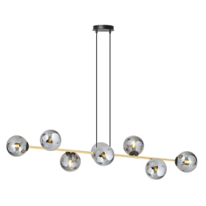 Lampa wisząca Gravity 8 BL Grafit