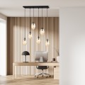 Lampa wisząca Astral 6 BL Miodowy 3