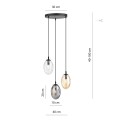 Lampa wisząca Astral 3 BL Premium Mix 5