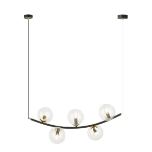 Lampa wisząca Ritz 5 BL Transparent