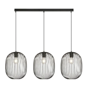 Lampa wisząca Onyx 3 BL