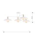 Lampa sufitowa Spirit 4 White 7